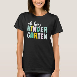 T-shirt Retour à l'école Élèves Enseignant 1er Jour Matern