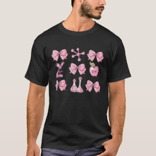 T-shirt Retour à l'école Enseignant en sciences Coquette B