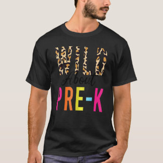 T-shirt Retour à l'école Enseignant Fou de Prématernelle L