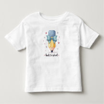T-shirt retour à l'école garçon chemise, jardin d'