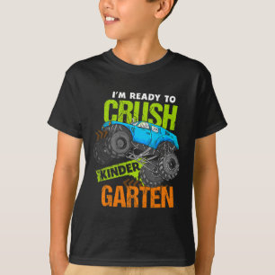 T-shirt Retour à l'école Je suis prêt à écraser la materne