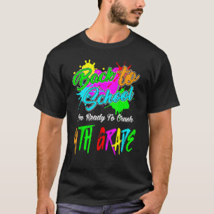 T-shirt Retour à l'école Je suis prêt à écraser les enseig