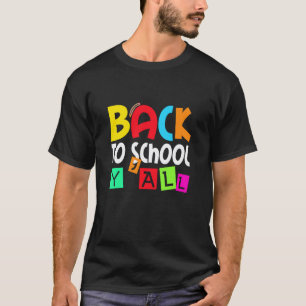 T-shirt Retour à l'école les gars Élève Enseignant Premier