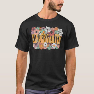 T-shirt Retour À L'École Maternelle Premier Jour De L'Écol