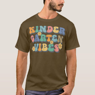 T-shirt Retour à l'école maternelle Vibes enseignant élève