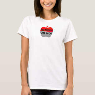 T-shirt Retour À L'École Oh Non