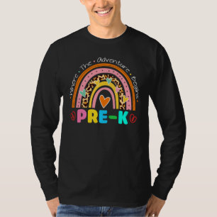 T-shirt Retour à l'école où l'aventure commence Arc-en-cie