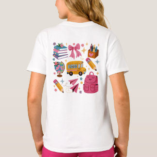 T-shirt Retour à l'école personnalisé