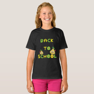 T-shirt Retour à l'école poires amusantes