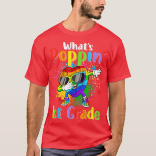 T-shirt Retour à l'école Premier jour Ce qui est Poppin 1è