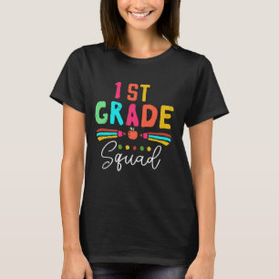 T-shirt Retour à l'école Squad Vêtements 1ère année Enseig