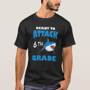 T-shirt Retour à l'école tenue pour enfants de 6e année re