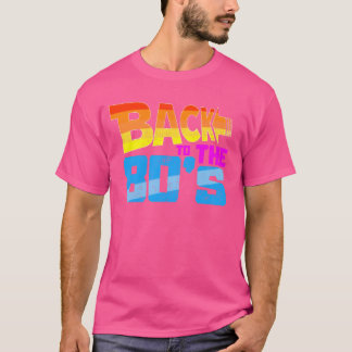 T-shirt Retour aux années 80 rétro