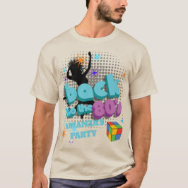 T-shirt Retour aux années 80 Retro Hippie Super Anniversai