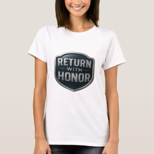 T-shirt Retour Avec HonorMC LDS Femmes, Couleurs, Tissus