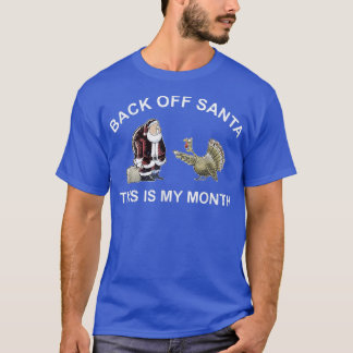 T-shirt Retour De Père Noël En Colère Mois Turquie Plaisan