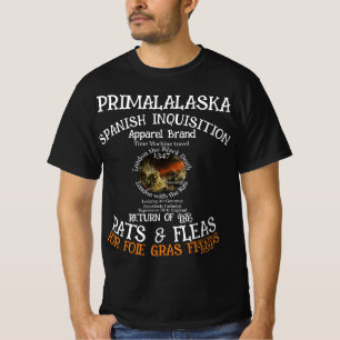 T-SHIRT RETOUR D'ENQUÊTE ESPAGNOLE DES RATS & FLEAS