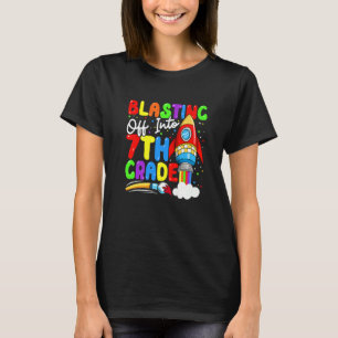 T-shirt Retour En 7E Année À L'École Garçons K