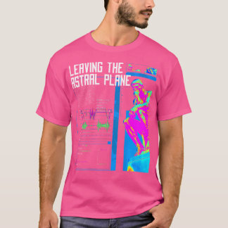 T-shirt Retour Imprimer Techno Music Vaporwave Edm Party R