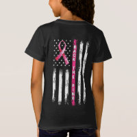 Retour Le Ruban Rose Américain Drapeau Cancer Du S