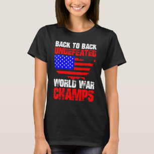 T-shirt Retour Retour Retour Contre La Guerre Mondiale Ind