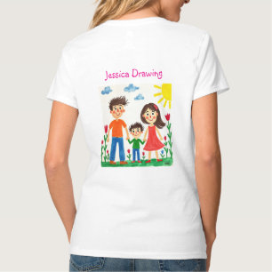 T-shirt Retour Soyez fier de votre oeuvre d'art pour enfan