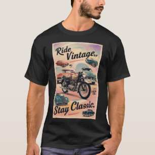 T-shirt Retournement de l'annonce vintage