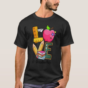 T-shirt Retourner À L'École Équipe D'Enseignants Du Corps