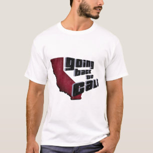 T-shirt retourner au cali