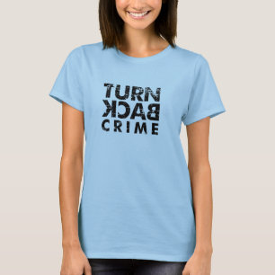 T-shirt Retourner le crime Grunge