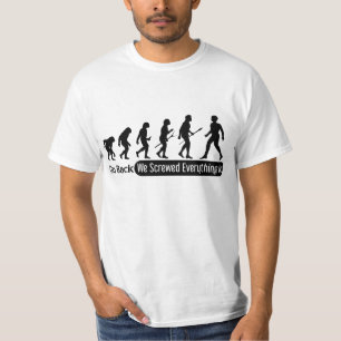 T-shirt Retourner Nous Avons Tout Écrasé