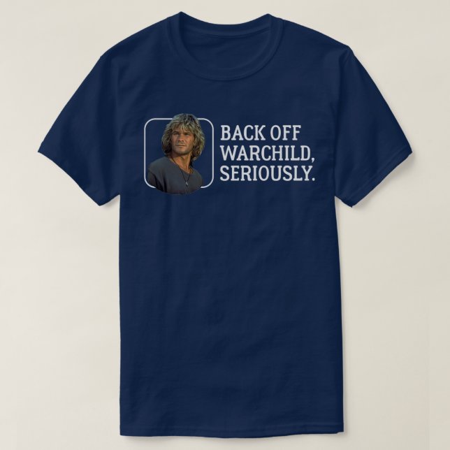 T-shirt Retourner sérieusement l'enfant de guerre (Design devant)