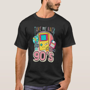 T-shirt Retournez-Moi À La Casette Retro Des Années 90