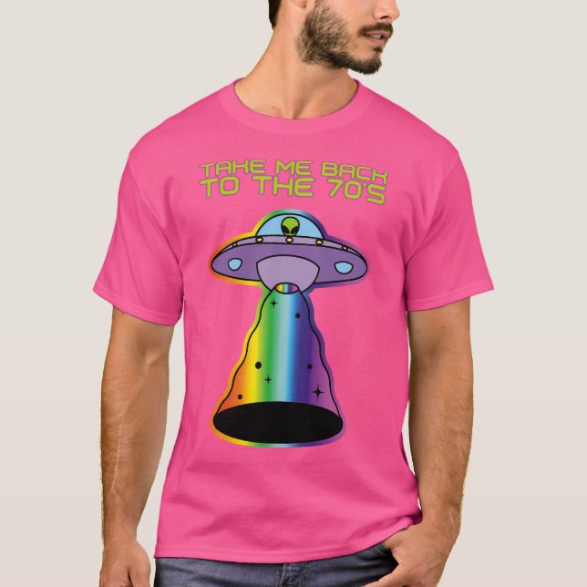 T-shirt Retournez-Moi Au Vol Des Années 70 (Devant)