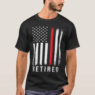 T-shirt Retraité 2023 pompier à la retraite
