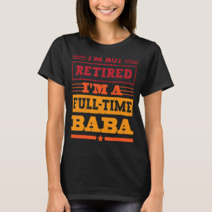 T-shirt Retraité Arabe Papa Baba Muslim Papa Islam Best Ba