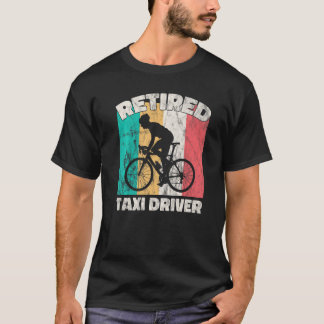 T-shirt Retraite Chauffeur de Taxi Retraité