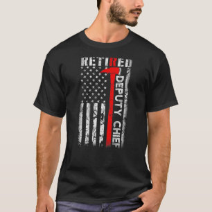 T-shirt Retraité Chef pompier pompier retraite UAS f