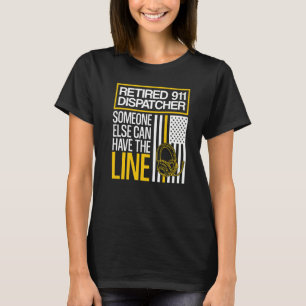 T-shirt Retraite de l'agent de dispatch 911 à la retraite