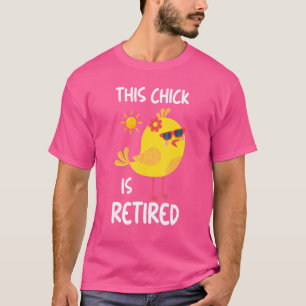 T-shirt Retraite de poussins retraités Retraite de poulets