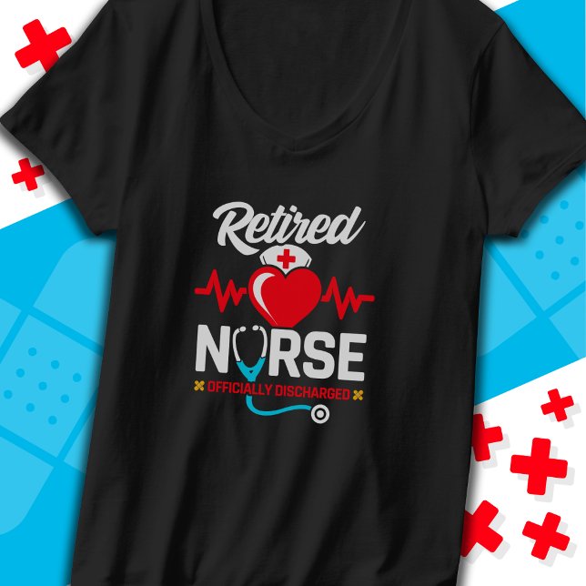 T-shirt Retraite des infirmières à la retraite (Créateur téléchargé)
