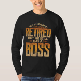 T-shirt Retraite drôle Retraite Mari Retraite Cotravailleu