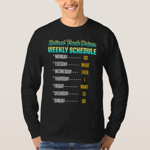 T-shirt Retraite du camionneur 4