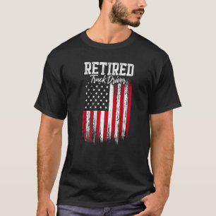 T-shirt Retraite du camionneur - Conducteur - Camionneur -