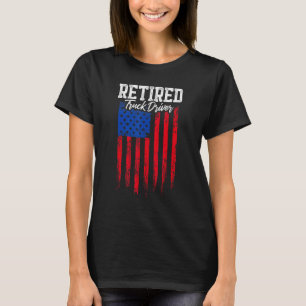 T-shirt Retraite du camionneur - Conducteur - Camionneur -