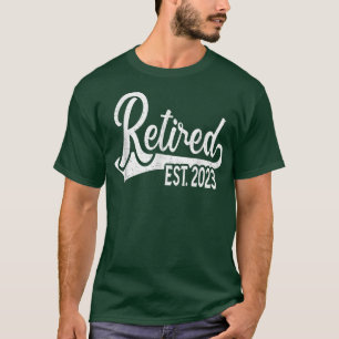 T-shirt Retraité Est