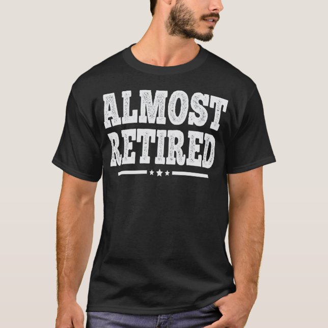 T-shirt Retraite Funny Pratiquement Retraitée Retraite Bie (Devant)