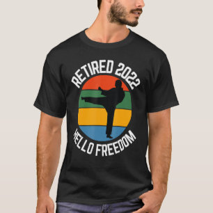T-shirt Retraité Ju Jitsu 2022 Hello Freedom Jujitsu