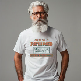 T-shirt retraité officiellement sous la nouvelle direction