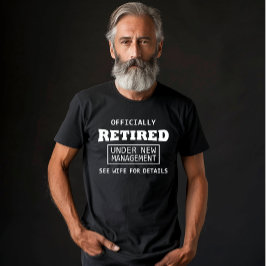 T-shirt retraité officiellement sous la nouvelle direction